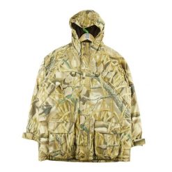 Second life - Męska parka w kamuflażu Realtree - Stan bardzo dobry. Brązowe parki męskie Cabelas, na zimę, m, bez wzorów, bez kaptura. Za 298.16 zł.
