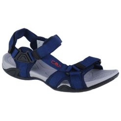 Sandały sportowe męskie CMP HAMAL. Niebieskie buty zimowe męskie CMP, bez wzorów, z materiału, sportowe, bez obcasa, bez zapięcia. Za 276.00 zł.