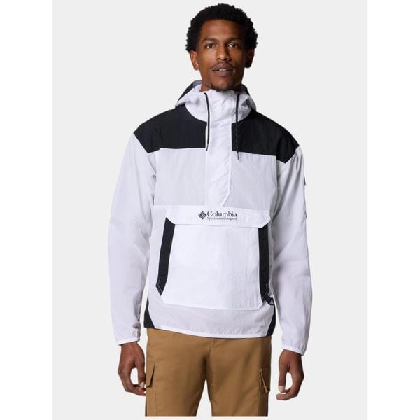 Kurtka przejściowa męska Columbia Challenger. Białe kurtki męskie Columbia, m, bez wzorów, retro, bez ramiączek, bez kaptura. W wyprzedaży za 399.00 zł.