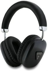 Słuchawki nauszne Guess Bluetooth 5.3 Metallic Triangle Logo czarny. Czarne słuchawki nauszne Guess. Za 162.79 zł.
