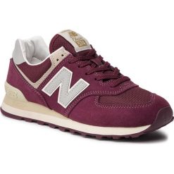 Sneakersy NEW BALANCE - ML574VLB Bordowy. Czerwone buty sportowe na co dzień męskie New Balance, m, bez wzorów, z materiału, bez ramiączek, bez kaptura, climacool (adidas). W wyprzedaży za 239.00 zł.