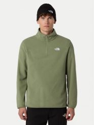 The North Face Polar Glacier NF0A8D0Q Zielony Regular Fit. Zielone bluzy z polaru męskie The North Face, m, bez wzorów, z polaru, bez ramiączek, bez kaptura. Za 279.99 zł.