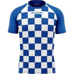 Koszulka Sportowa Givova Dama - Komfort i Lekkość w Białym i Niebieskim. Niebieskie t-shirty sportowe męskie Givova, bez wzorów, z poliesteru, sportowe, bez ramiączek. Za 137.99 zł.