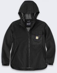 Kurtka Carhartt Monterey Jacket BLACK. Czarne kurtki męskie Carhartt, m, bez wzorów, bez ramiączek, bez kaptura. Za 485.37 zł.