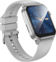 HOCO smartwatch z funkcją rozmowy Y26 srebrny. Szare zegarki smartwatch Hoco. Za 69.53 zł.