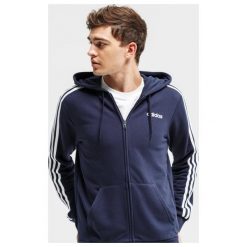 Adidas Bluza Rozpinana Z Kapturem E 3S Fz Ft , granatowy, rozmiar XXL. Niebieskie bluzy rozpinane męskie ADIDAS, m, bez wzorów, z bawełny, z kapturem. W wyprzedaży za 199.99 zł.