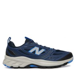 Buty do biegania New Balance. Niebieskie buty do biegania męskie New Balance, bez wzorów, bez zapięcia, do biegania. Za 349.99 zł.