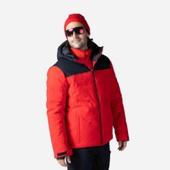 Kurtka narciarska męska Rossignol Siz. Czerwone kurtki narciarskie i snowboardowe męskie Rossignol, na zimę, m, bez wzorów, bez kaptura, narciarskie. W wyprzedaży za 789.65 zł.