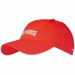 Czapka z daszkiem Red Horse. Czerwone czapki męskie RED HORSE, bez wzorów, sportowe. Za 415.00 zł.