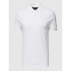 Koszulka Polo męska BOSS Pio 1 BIANCO regular fit biała (50507583-100). Białe koszulki polo męskie Boss, m, bez wzorów, sportowe, bez kołnierzyka, bez ramiączek. Za 279.00 zł.