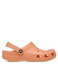 Crocs Klapki Classic 10001 Pomarańczowy. Brązowe klapki i japonki męskie Crocs, bez wzorów, z tworzywa sztucznego. Za 229.99 zł.