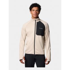 Sweter męski Columbia Triple Canyon Grid FZ II. Brązowe bielizna termoaktywna męska Columbia, l, bez wzorów, bez ramiączek, trekkingowe. Za 399.00 zł.