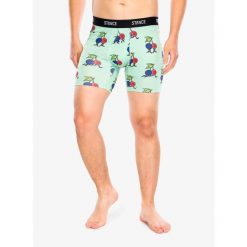Bokserki termoaktywne męskie Stance Cherries Boxer Brief. Zielone bielizna termoaktywna męska Stance, m, bez wzorów, bez ramiączek. Za 78.99 zł.