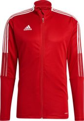 Adidas adidas Tiro 21 Track bluza 308 : Rozmiar - S. Bluzy nierozpinane męskie ADIDAS, m, bez wzorów, bez ramiączek, bez kaptura. Za 158.18 zł.