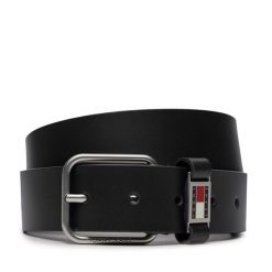 Pasek Męski Tommy Jeans. Niebieskie paski męskie Tommy Jeans, bez wzorów, z jeansu. Za 119.99 zł.