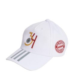 Czapka FC Bayern Championship Winner 3S. Białe czapki męskie ADIDAS, bez wzorów, sportowe. Za 129.00 zł.