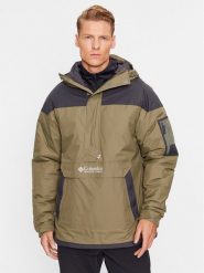 Columbia Kurtka anorak Challenger™ Pullover 169843 Zielony Regular Fit. Zielone kurtki outdoor męskie Columbia, m, bez wzorów, z syntetyku, bez kaptura, outdoorowe. Za 429.99 zł.
