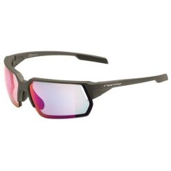 Kolarskie okulary przeciwsłoneczne C-Lite NXT Photochromic, kawowe. Czarne okulary przeciwsłoneczne męskie CRATONI, bez wzorów, sportowe. Za 599.90 zł.