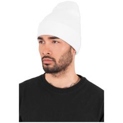 Czapka Flexfit heavyweight long. Białe czapki męskie FLEXFIT, na zimę, bez wzorów. W wyprzedaży za 35.00 zł.