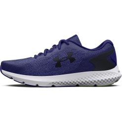 Buty Under Armour UA Charged Rogue 3 Knit, Mężczyźni. Niebieskie buty do biegania męskie Under Armour, bez wzorów, bez zapięcia, do biegania. Za 390.00 zł.