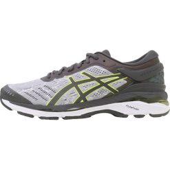 ASICS GELKAYANO 24 LITESHOW Obuwie do biegania treningowe mid grey/dark grey/safety yellow. Buty do biegania męskie marki Asics. W wyprzedaży za 623.20 zł.