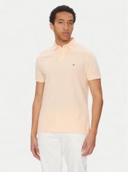 Tommy Hilfiger Polo 1985 MW0MW17770 Koralowy Regular Fit. Pomarańczowe koszulki polo męskie Tommy Hilfiger, m, bez wzorów, z bawełny, bez kołnierzyka, bez ramiączek. Za 219.99 zł.