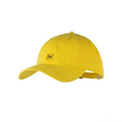 Czapka z daszkiem Buff Baseball Cap. Żółte czapki męskie Buff, bez wzorów, sportowe. W wyprzedaży za 101.10 zł.