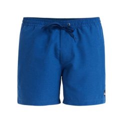 Szorty kąpielowe dla Mężczyzn EVERYDAY DELUXE 15". Niebieskie kąpielówki męskie Quiksilver, bez wzorów, z materiału, sportowe. Za 159.99 zł.
