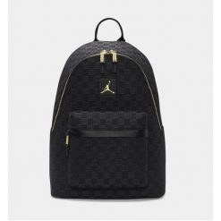 Plecak miejski Air Jordan Monogram Backpack Black Czarny - MA0758-023. Czarne plecaki męskie Jordan, bez wzorów. Za 573.85 zł.