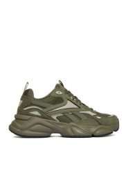 Reebok Sneakersy CEO-CHARGE AR30246MGSG Zielony. Zielone buty sportowe na co dzień męskie Reebok, m, bez wzorów, z materiału, bez ramiączek, bez kaptura. Za 279.99 zł.