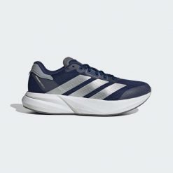 Buty Duramo Speed 2 Running. Niebieskie buty do biegania męskie ADIDAS, bez wzorów, z materiału, bez zapięcia, do biegania. Za 378.80 zł.