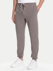 BOSS Spodnie dresowe Mix&Match 50515305 Brązowy Regular Fit. Brązowe spodnie dresowe męskie Boss, bez wzorów, z bawełny. Za 199.99 zł.