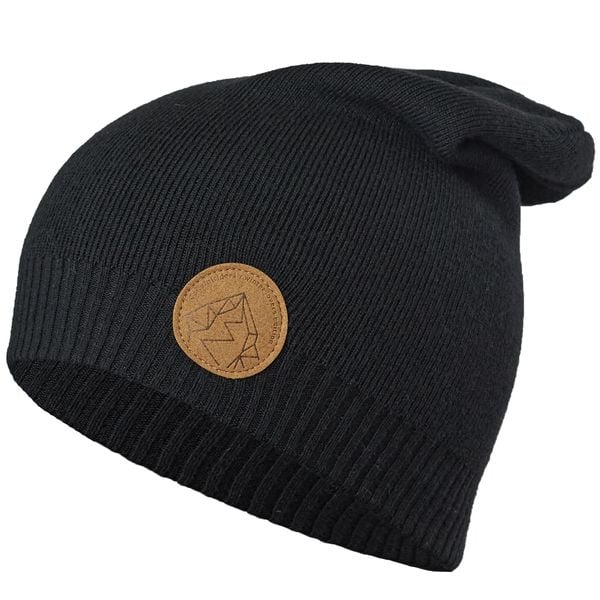 Czapka Silvini Verde UA2133 z wełną merino. Czarne czapki męskie Silvini, bez wzorów, z wełny, sportowe. Za 116.00 zł.