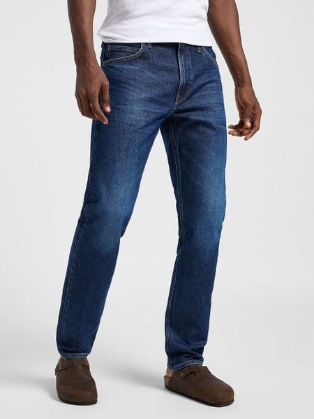 LEE MĘSKIE SPODNIE JEANSOWE LEE RIDER ANOMALY 112365113. Jeansy męskie Lee, bez wzorów, z jeansu. Za 199.99 zł.