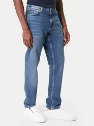 Tommy Hilfiger Jeansy Denton MW0MW41901 Niebieski Straight Fit. Niebieskie jeansy męskie Tommy Hilfiger, bez wzorów, z bawełny. Za 489.99 zł.