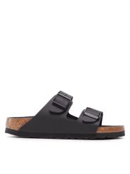 Birkenstock Klapki Arizona 1019069 Czarny. Czarne klapki i japonki męskie Birkenstock, bez wzorów, ze skóry. Za 397.79 zł.