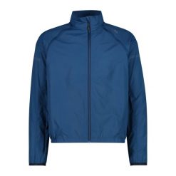Kurtka przeciwwiatrowa z odpinanymi rękawami CMP. Niebieskie kurtki treningowe męskie CMP, m, bez wzorów, bez kaptura, rowerowe. Za 356.00 zł.