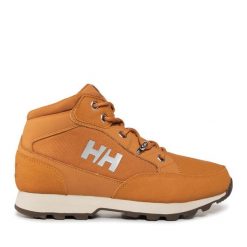 Trekkingi Helly Hansen. Brązowe buty trekkingowe męskie Helly Hansen, bez wzorów, bez zapięcia, trekkingowe. Za 399.99 zł.