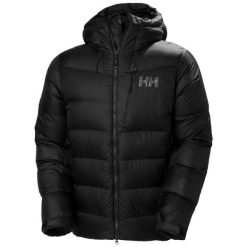 Kurtka puchowa Helly Hansen Odin Polar. Czarne bluzy z polaru męskie Helly Hansen, bez wzorów, z polaru, sportowe, bez ramiączek, bez kaptura. W wyprzedaży za 1,690.50 zł.