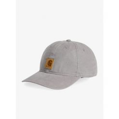 Czapka z daszkiem Carhartt Odessa Cap - asphalt. Szare czapki męskie Carhartt, bez wzorów, sportowe. Za 98.99 zł.