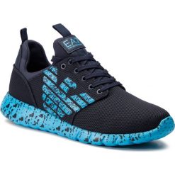 Sneakersy EMPORIO ARMANI - X8X007 XK073 A995 Navy/Hawaiian Ocean. Buty sportowe na co dzień męskie marki Emporio Armani. Za 689.00 zł.