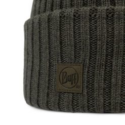 Czapka Buff Erviny z wełny merino. Brązowe czapki męskie Buff, bez wzorów, z wełny, sportowe. Za 207.99 zł.