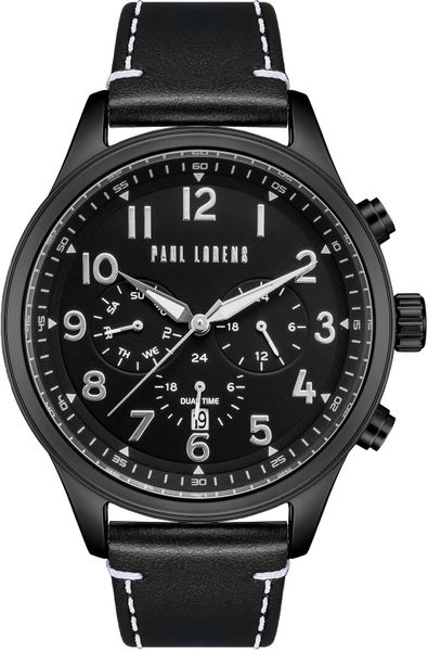ZEGAREK MĘSKI PAUL LORENS - PL20011A-1A5 (zg378c) + BOX. Zegarki męskie Paul Lorens. Za 140.84 zł.