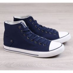 Big Star Trampki męskie wysokie granatowe Big Star 43. Trampki męskie marki Big Star. Za 89.99 zł.