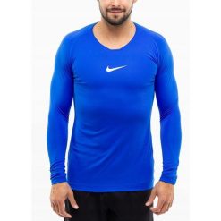 Koszulka Termoaktywna Mężczyzna Nike Długi Rękaw Longsleeve Dry Park rozmiar S. Niebieskie bielizna termoaktywna męska Nike, m, bez wzorów, z materiału, bez ramiączek, na fitness i siłownię, dri-fit (nike). Za 83.99 zł.
