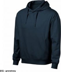 MALFINI Moon - ADLER - Moon - Bluza męska, 280 g/m2, 80 % bawełna, 20 % poliester, 75 % bawełna, 25 % wiskoza - granatowy XL. Niebieskie bluzy nierozpinane męskie Malfini, m, bez wzorów, z bawełny, bez ramiączek, bez kaptura. Za 114.66 zł.