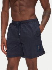 Aeronautica Militare Szorty kąpielowe 251BW224CT3538 Granatowy Regular Fit. Niebieskie kąpielówki męskie Aeronautica Militare, bez wzorów, z syntetyku. Za 259.99 zł.