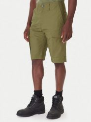 G-Star Raw Szorty materiałowe Core D26220-C973 Szary Regular Fit. Szare szorty męskie G-Star Raw, bez wzorów, z bawełny, retro. Za 319.99 zł.