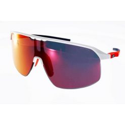 Okulary rowerowe Julbo Density biało/pomarańczowe/niebieski Spectron kat.3. Białe okulary przeciwsłoneczne męskie JULBO, bez wzorów, sportowe. Za 550.00 zł.
