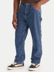 Billabong Jeansy Bad Dog Workwear EBYDP03002 Niebieski Loose Fit. Niebieskie jeansy męskie Billabong, bez wzorów, z jeansu. Za 399.99 zł.